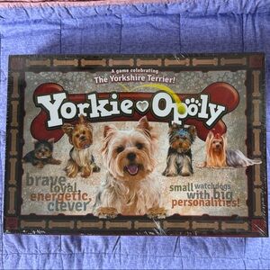 Yorkie-Opoly Yorkshire Terrier Board Game - Brown